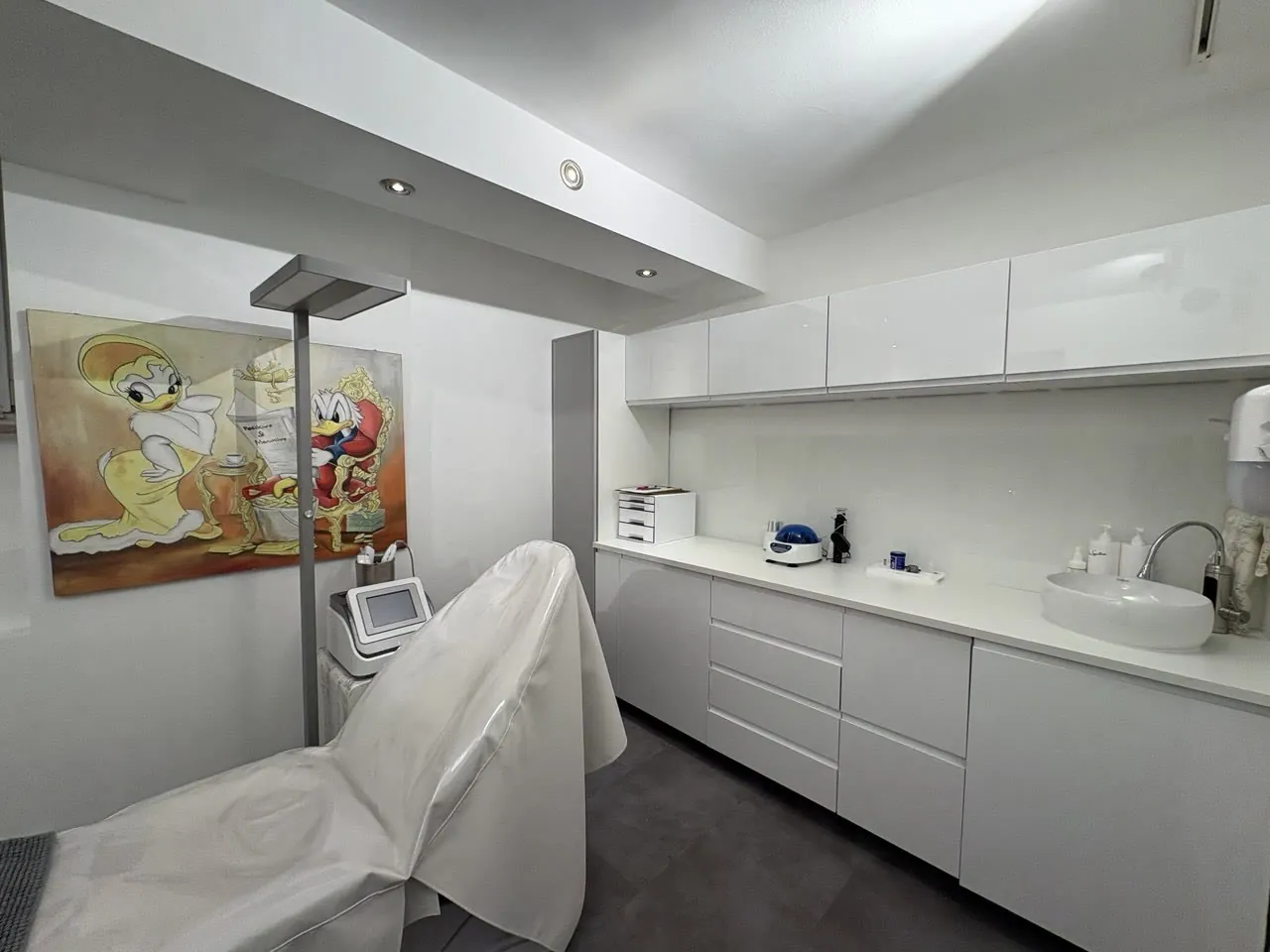 Isabels Beauty Club, Behandlungsraum