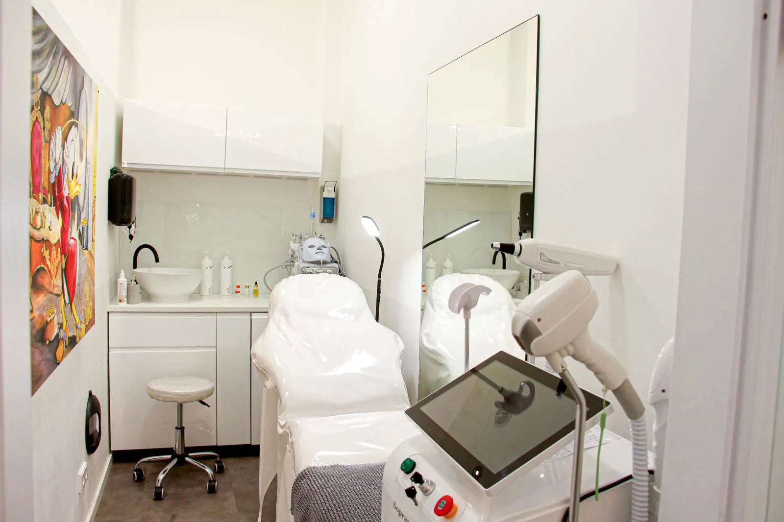 Isabels Beauty Club, LED- & Laser-Raum